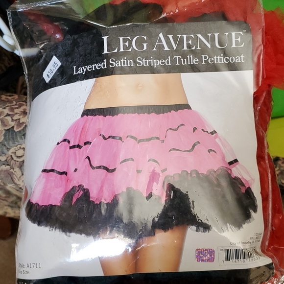 Women's costume layered tulle petticoat one size